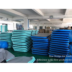 Cheerleading 15m Inflatable Tumbling Mat Gymnastic Training Air Track From China Factory
