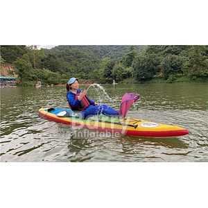 Guangzhou Barry Double Layer Drop Stitch PVC inflatable sup paddle board manufacturer