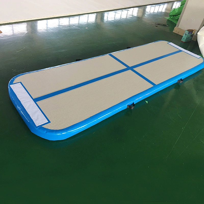 Buy China products Guangzhou Barry inflatable Factory Wholesale Price Gym mat Air tumble track inflatable air mat for gymnastics
