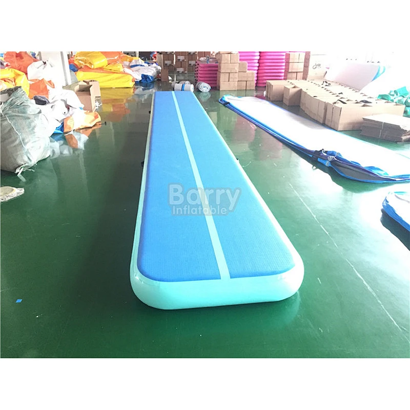 Custom Size AirTrack 3m 4m 5m 6m 8m 10m Gym Mat Tumbling Gymnastics Air Floor Mat Inflatable Air Track for Sale