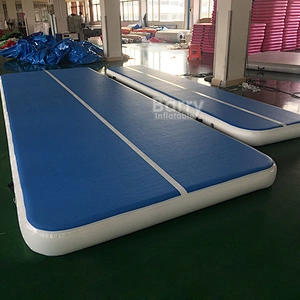 Inflatable Tumbling Mats Air Tumble Tracks Floor Home Gymnastics Mat GYM With Air Pump