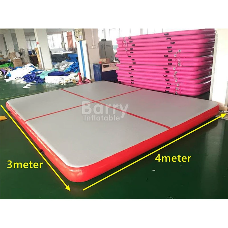 Blow Up Outdoor Used Air Track Trampoline Tumbling Usato Inflatable Airtrack Matte Wedge Gym Mat For Sale