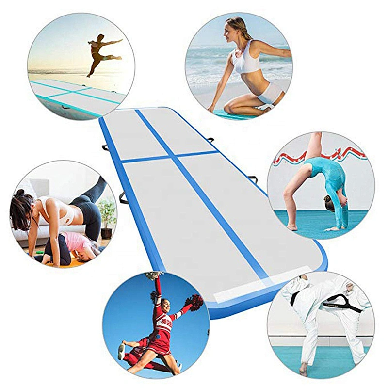 Custom Size AirTrack 3m 4m 5m 6m 8m 10m gym mat tumble track inflatable air track for gymnastics