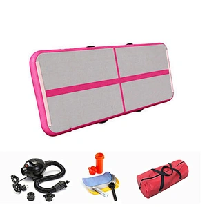 3x1x0.1m Inflatable Air Tumble Track Inflatable Gymnastics Tumbling Mat Air Mattress for sale