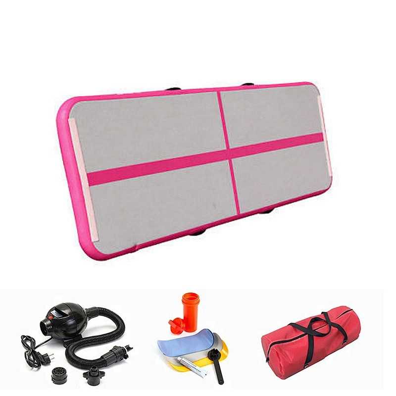 3x1x0.1m Inflatable Air Tumble Track Inflatable Gymnastics Tumbling Mat Air Mattress for sale