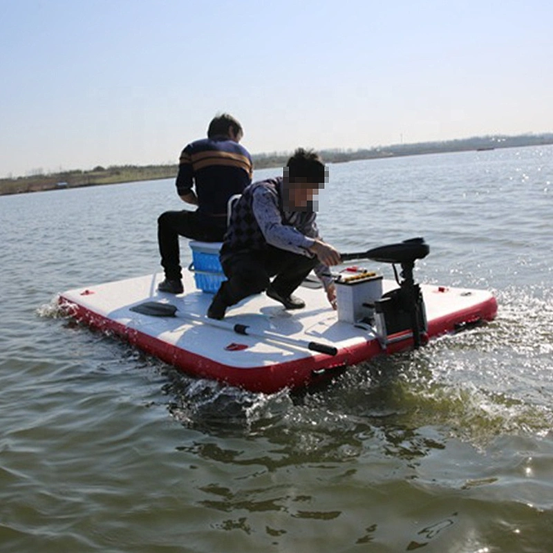 BBQ Party Fishing Floating Mat Inflatable Deck Water Raft Water Platform