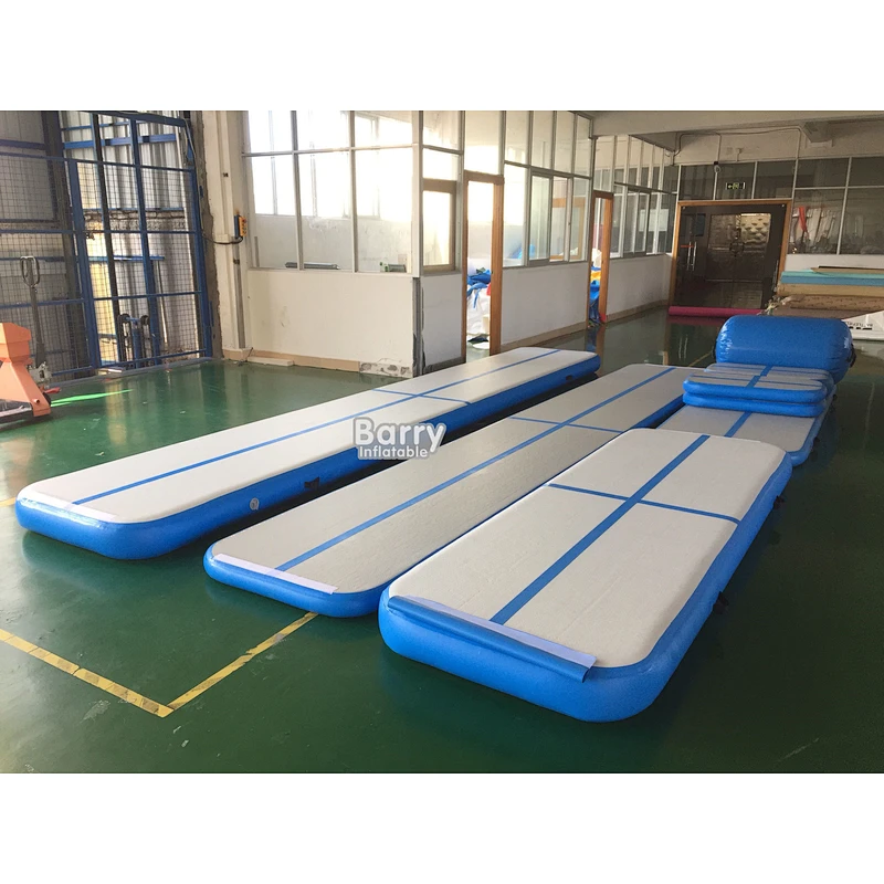 Inflatable air jump sport mat 3*2*0.2m tumbling mat air track for gymnastics