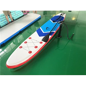 Environmental-friendly material carbon fiber inflatable sup paddle board custom , paddel surf paddle board