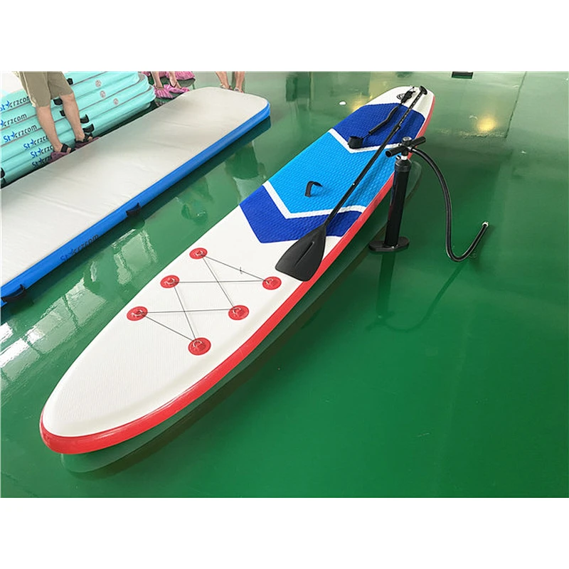 Environmental-friendly material carbon fiber inflatable sup paddle board custom , paddel surf paddle board