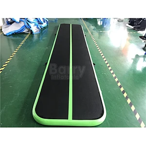 New color cheap inflatable air track for gymnastics Taekwondo teaching , gymnastics air tumble track