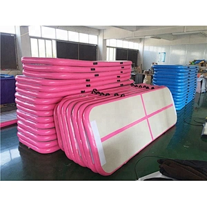 Gymnastics Floor Inflatable Gymnastics Tumbling Mat Inflatable Air Track Home Air Floor GYM Mat