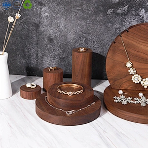Wooden  Jewelry Display Set