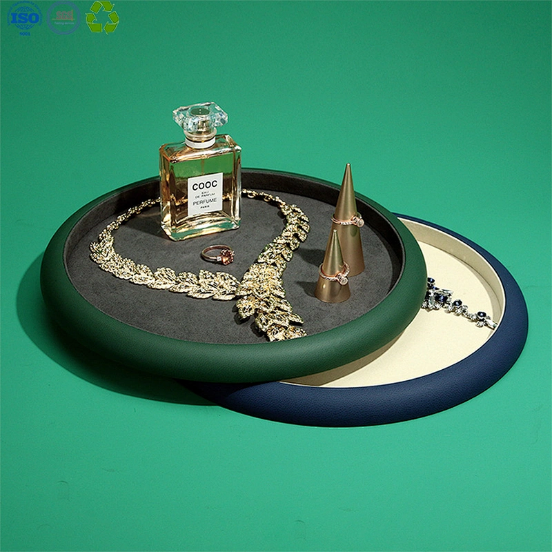 Microfiber jewelry tray