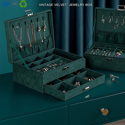 Jewelry box with lock