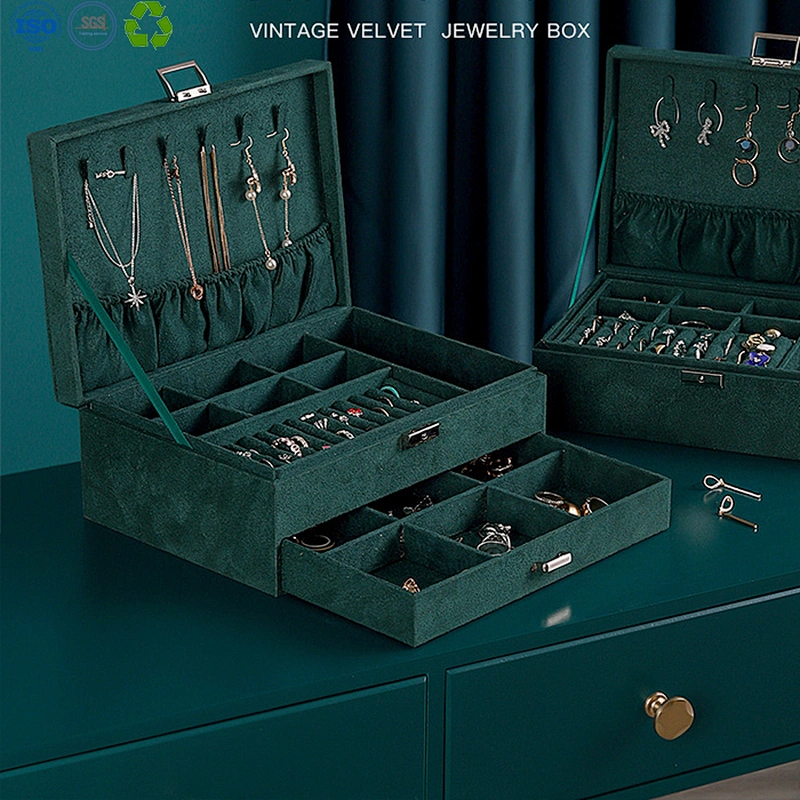 Jewelry box with lock