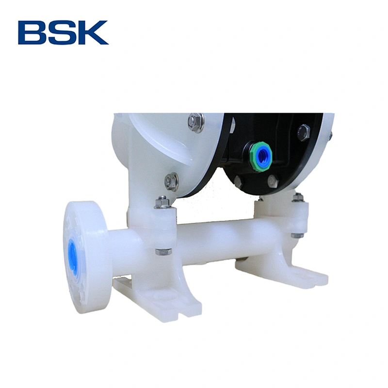 Aluminum alloy body transparent plastic pipe corrosive liquid available air pump