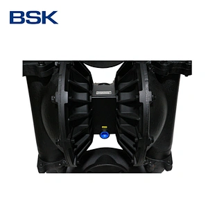BSP thread port 80m max head sewage treatment pneumatic air-operated diaphragm pump with hytrel membrane