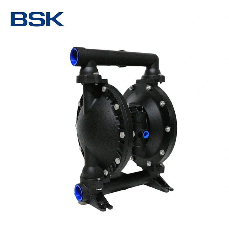 Industrial aluminum alloy high flow air driven fluid pumps chemical resistant diaphragm pump