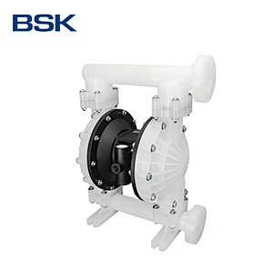 Resistant stainless steel sulfuric acid agricultural air high flow pneumatic double diaphragm transfer pump