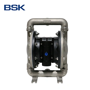 316 stainless steel valve housing and body bear transfer air double chamber pneumatic diaphragm pump