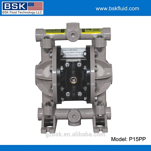 PP Plastic Pneumatic Diaphragm Feeding Pump ARO similar size