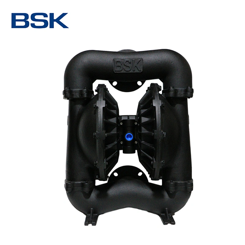 Carbon steel seat material chemical industry diaphragm washing pump 3