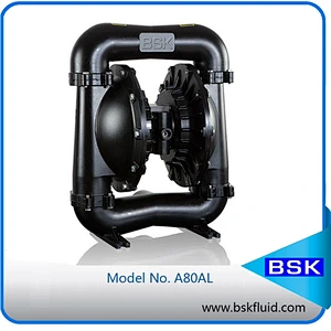 BSK 3 inch aluminum alloy air driven pneumatic diaphragm pumps AOD pump