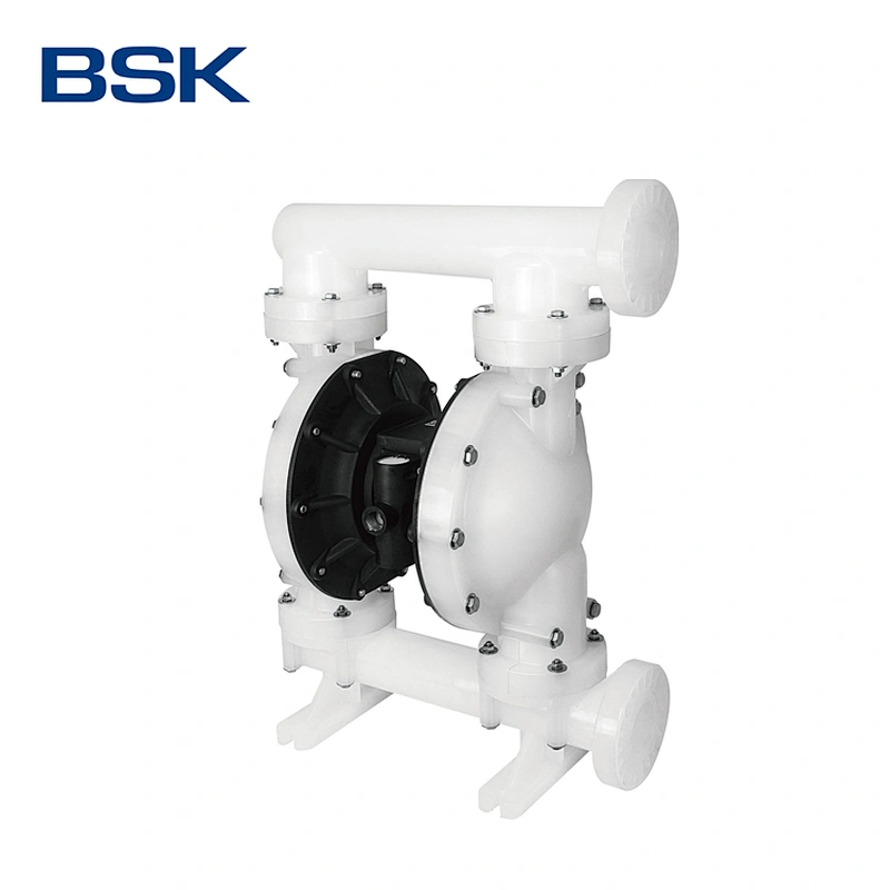 BSK 2 inch PP pump chemical liquid available santoprene diaphragm AODD pump air pump