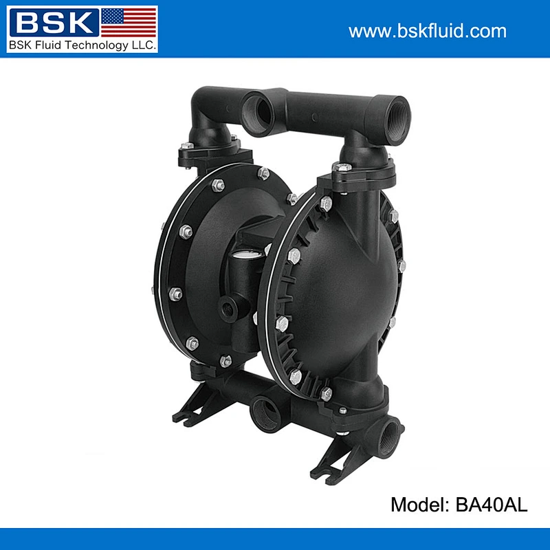 1.5 inch Solvent Pump Aluminum Alloy Diaphragm Pump