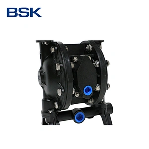 Polypropylene seat material 1/2 inch mini pneumatic diaphragm water pump with O-ring material