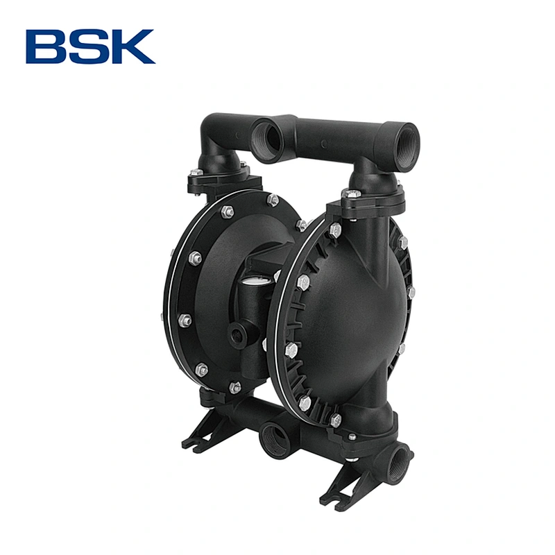 Industrial aluminum alloy high flow air driven fluid pumps chemical resistant diaphragm pump
