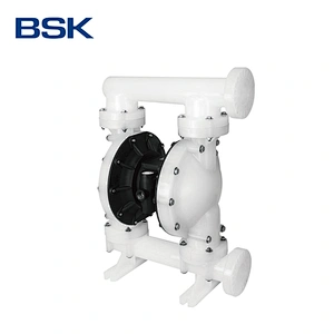 Custom 2 Inch new plastic pp pneumatic diaphragm pump with ptfe membrane