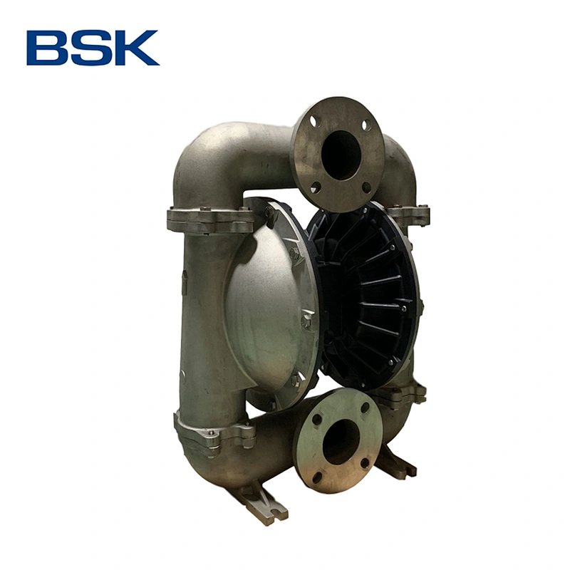 Pneumatic double hytrel diaphragm reciprocating fuel paint oil transfer pump