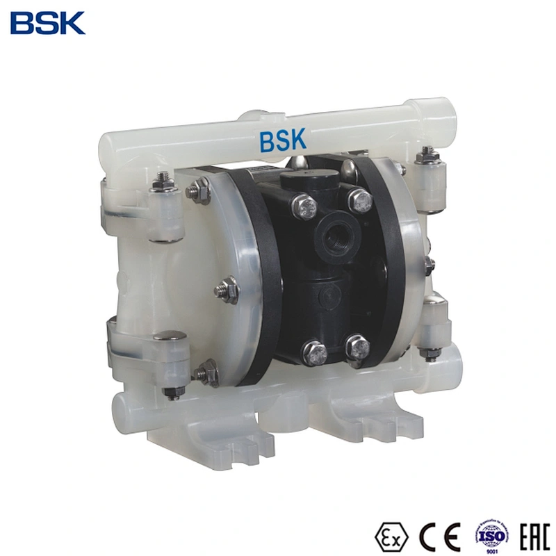 small poly prop anti-corrosion material air diaphragm pump
