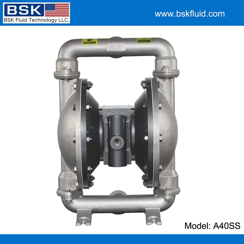 Stainless steel pneumatic diaphragm pump for Chemical/ Industry