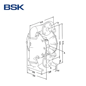 Stainless Steel Air Operated Double Diaphragm Pump 2