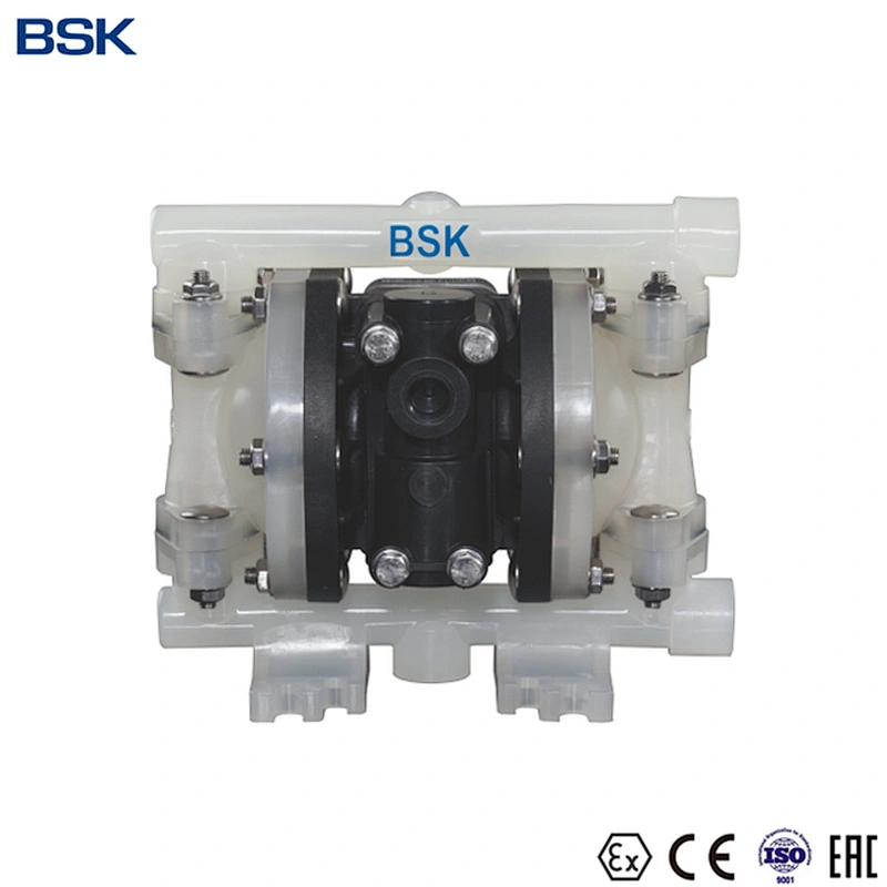 small poly prop anti-corrosion material air diaphragm pump