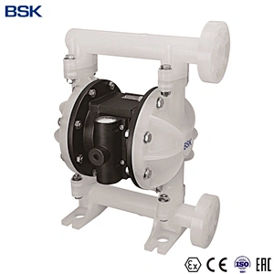 No diaphragm vacuum pump but diaphragm pump using compressed air