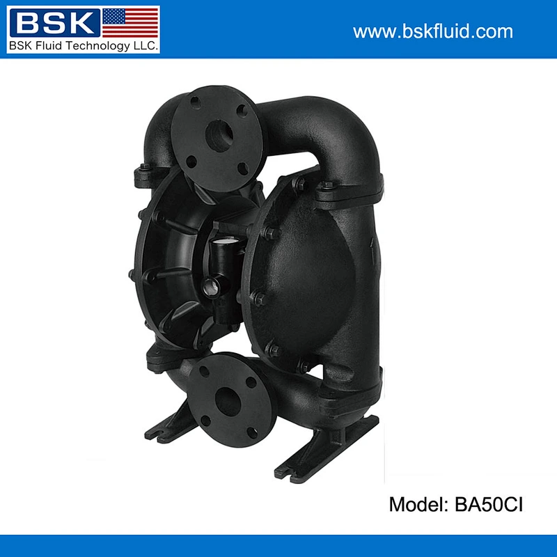 high pressure 8.3 bar carbon steel air driven membrane pump