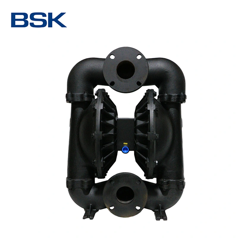 Carbon steel seat material chemical industry diaphragm washing pump 3