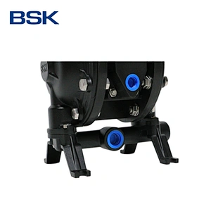 Custom polypropylene seat material mini diaphragm pneumatic air operated high pressure pump
