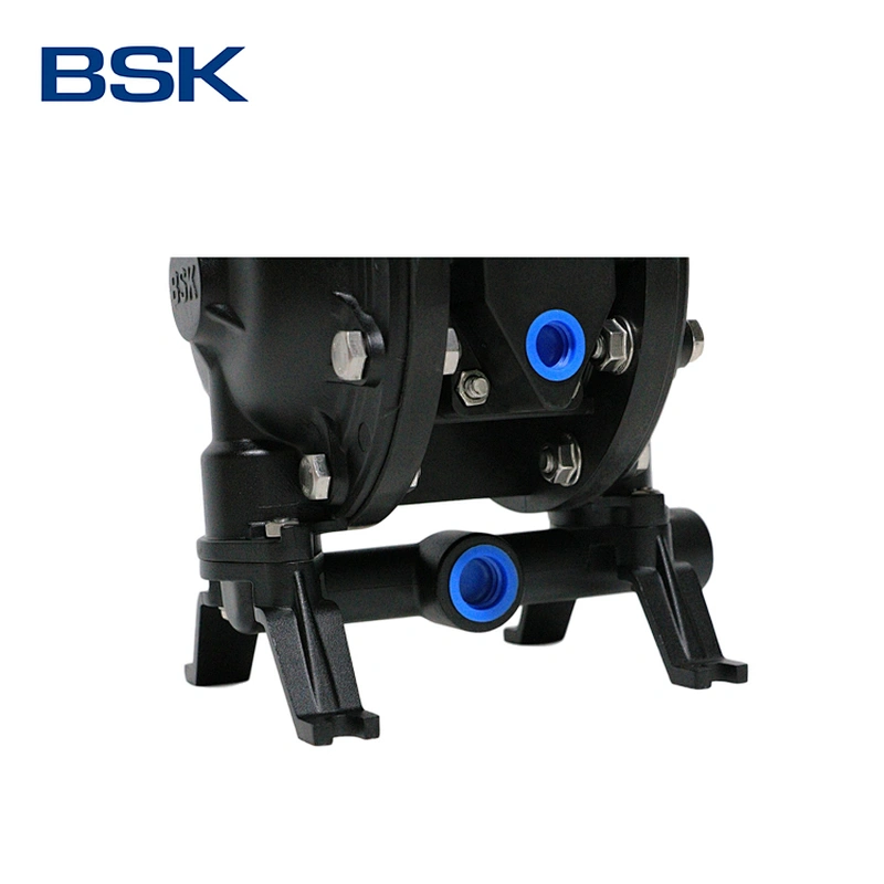 Custom polypropylene seat material mini diaphragm pneumatic air operated high pressure pump