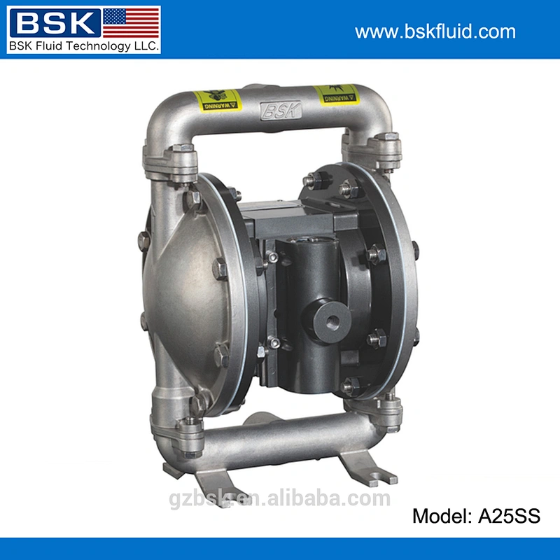 Sandering machine pneumatic diaphragm pump