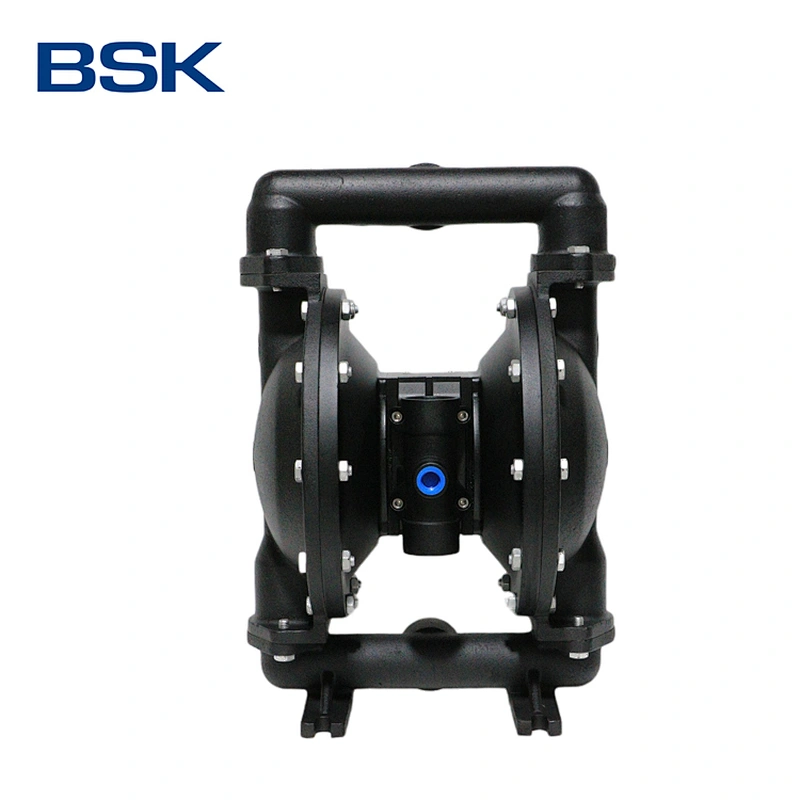 Carbon steel housing material air pneumatic double diaphragm chemical process pump