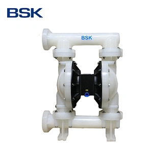 BSK 2 inch PP pump chemical liquid available santoprene diaphragm AODD pump air pump