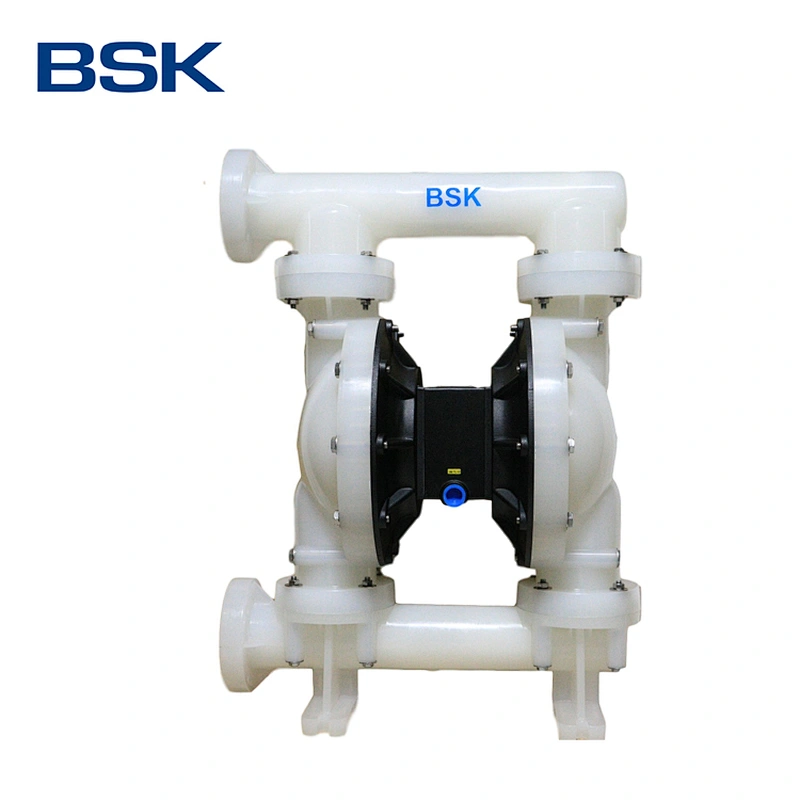 BSK 2 inch PP pump chemical liquid available santoprene diaphragm AODD pump air pump