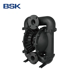 Custom 0.83 Mpa outlet pressure cast iron pumps BSP thread 3 inch pneumatic air powered pump