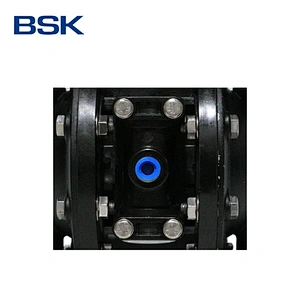Air driven liquid santoprene membrane pumps mini ink circulation pneumatic diaphragm pump
