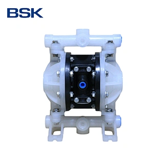 NPT connection polypropylene 45.3L/Min flow rate pneumatic diaphragm pump for various fluid
