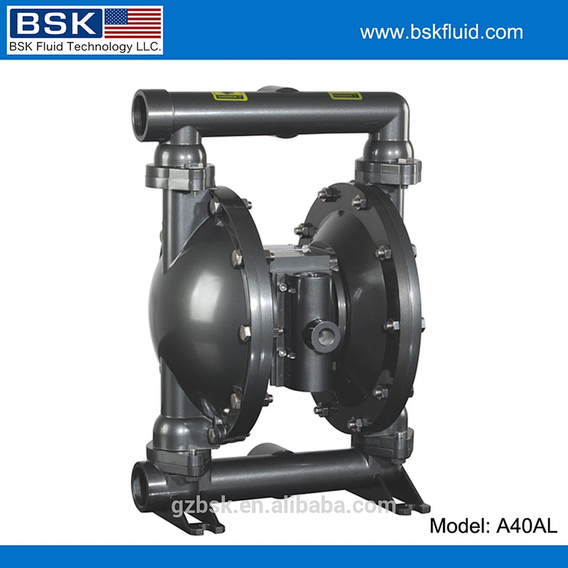 Aluminum alloy double pneumatic diaphragm pumps